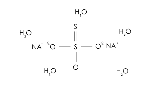 محتوای سدیم تیوسولفات ۵ آبه کیمیا نوین