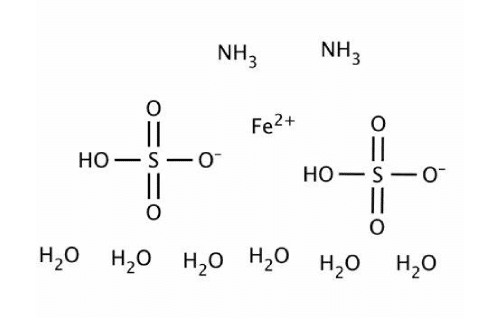محتوای آمونیوم آهن (II) سولفات 6 آبه مرک
