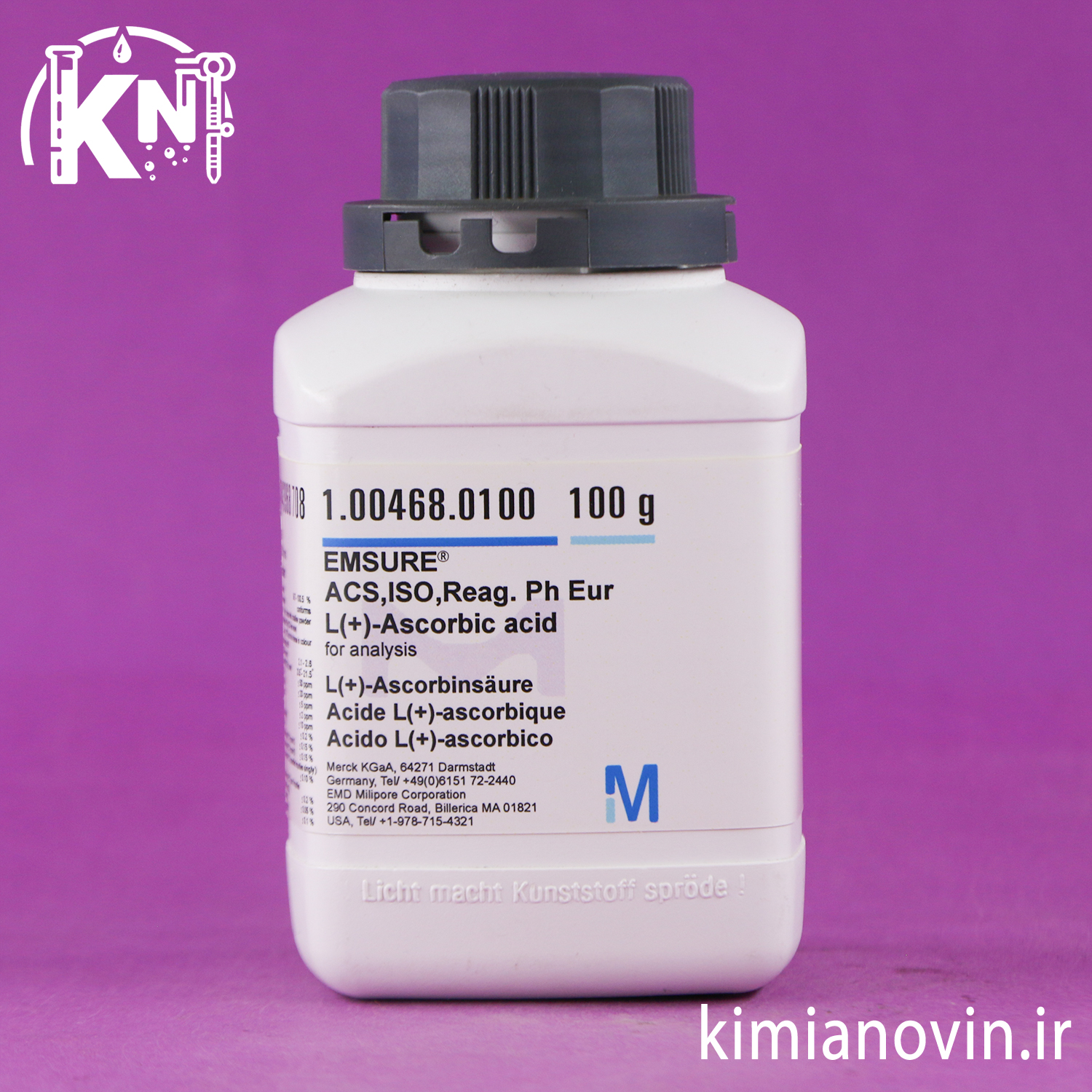 ال(+)-آسکوربیک اسید مرک | L(+)-Ascorbic Acid Merck